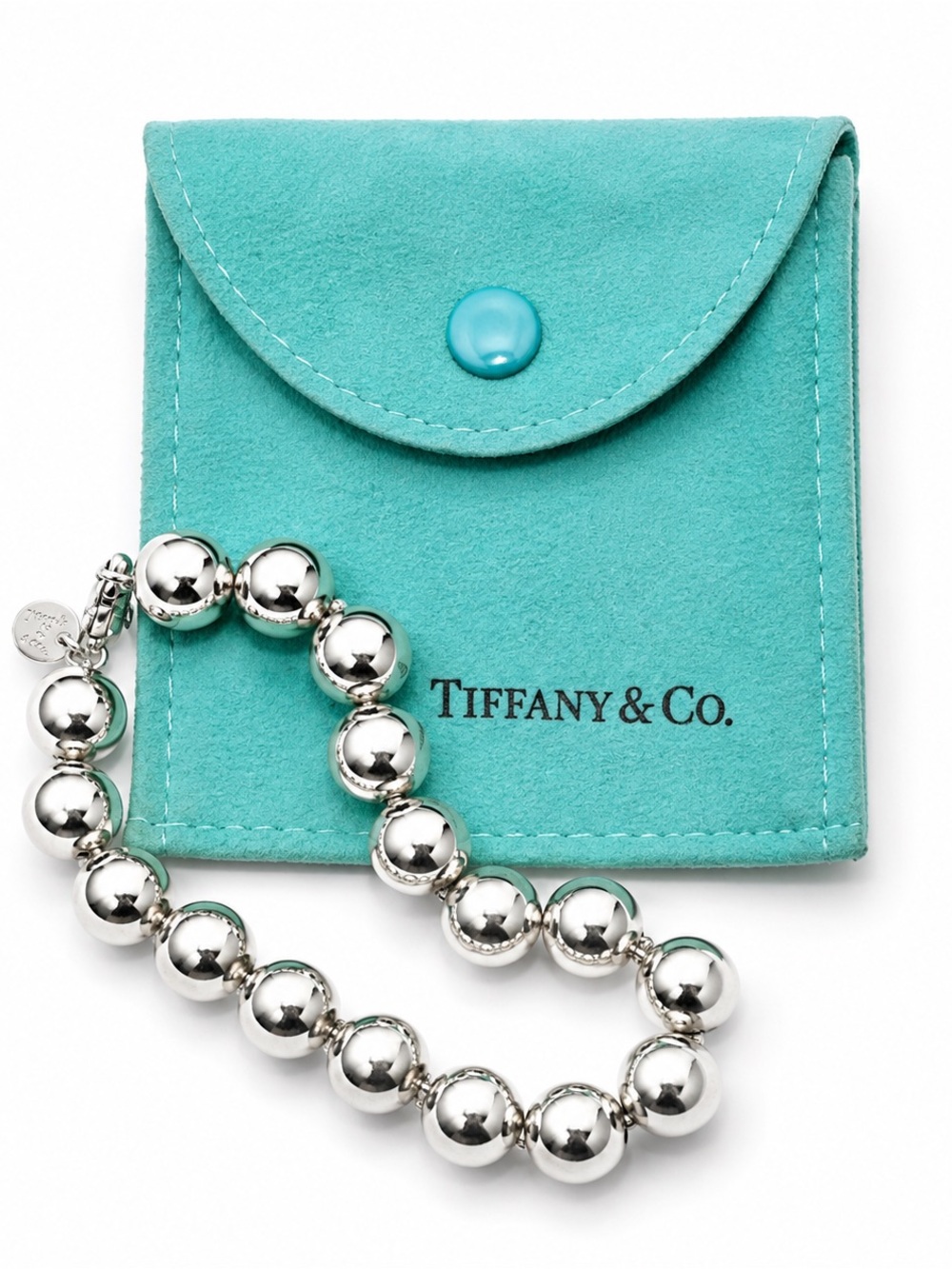 Tiffany & Co. Silver Ball hardware Bracelet